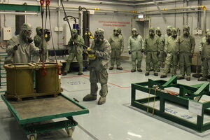 Фотография к новости об уничтожении химического оружия в России на специализированном предприятии в городе Почеп Брянской области