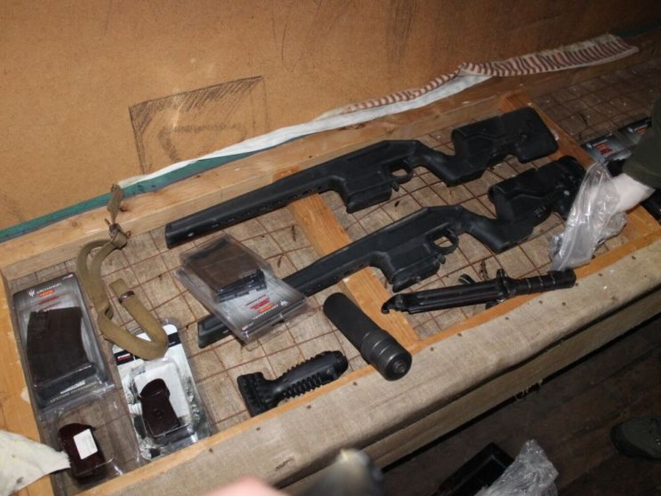 У злоумышленников изъяли оружие