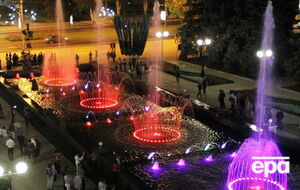 Центр Донецка по вечерам пустеет