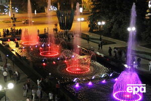 Центр Донецка по вечерам пустеет