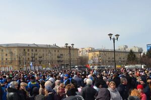 Мітинги пройшли у великих містах Росії