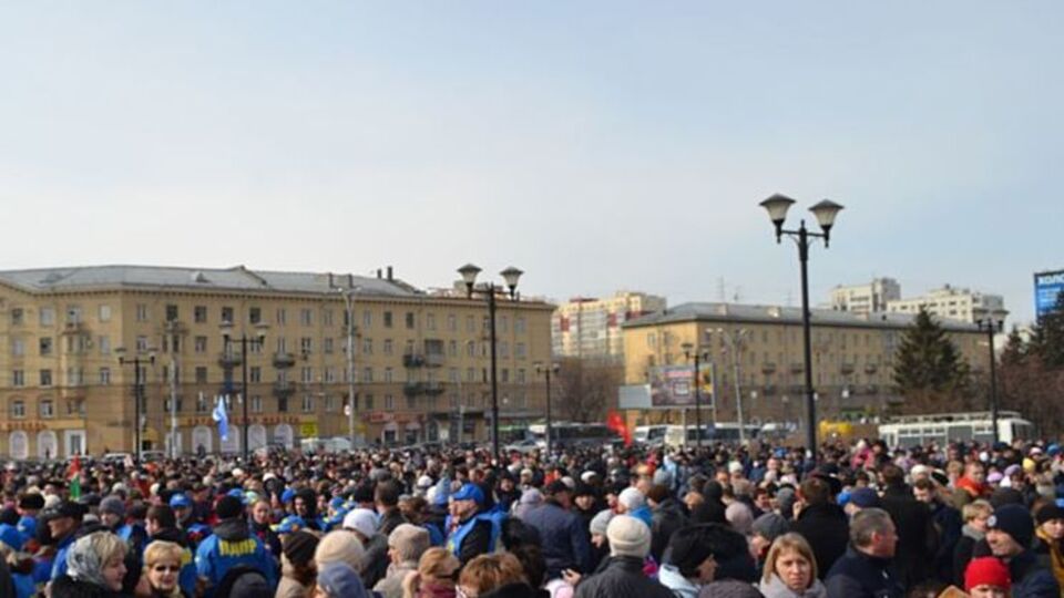 Мітинги пройшли у великих містах Росії