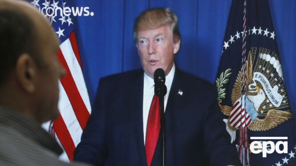 Трамп: Ми успадкували повномасштабну кризу на кордонах, і це була катастрофа