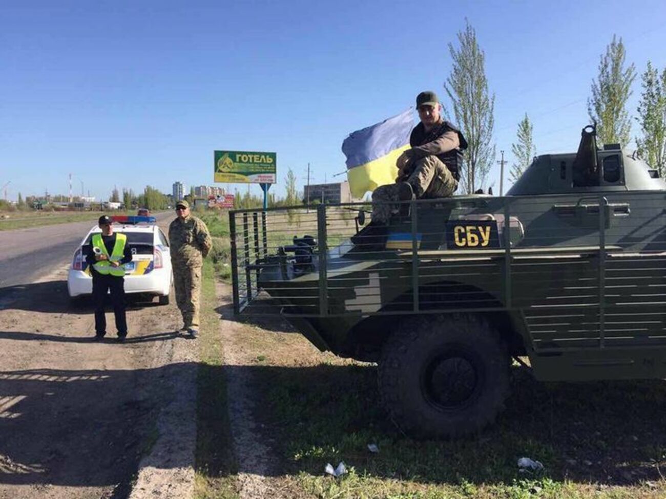 Блокпости в Миколаївській області