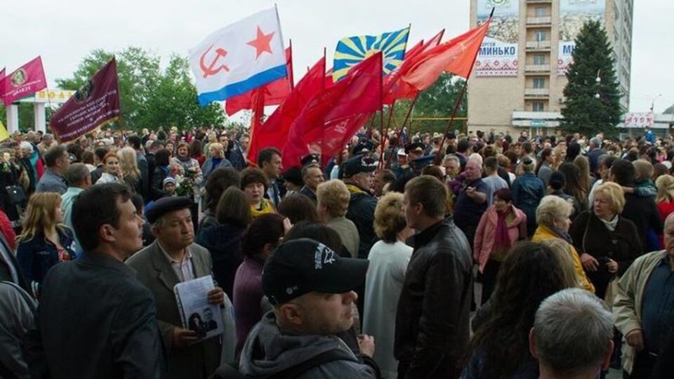 Полиция Мелитополя допустила просчеты в обеспечении законности проведения митинга 9 мая