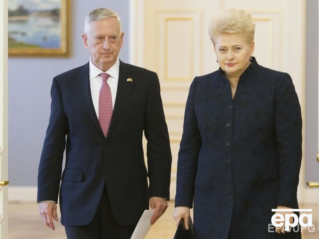 У Литві Меттіс зустрівся з Грібаускайте