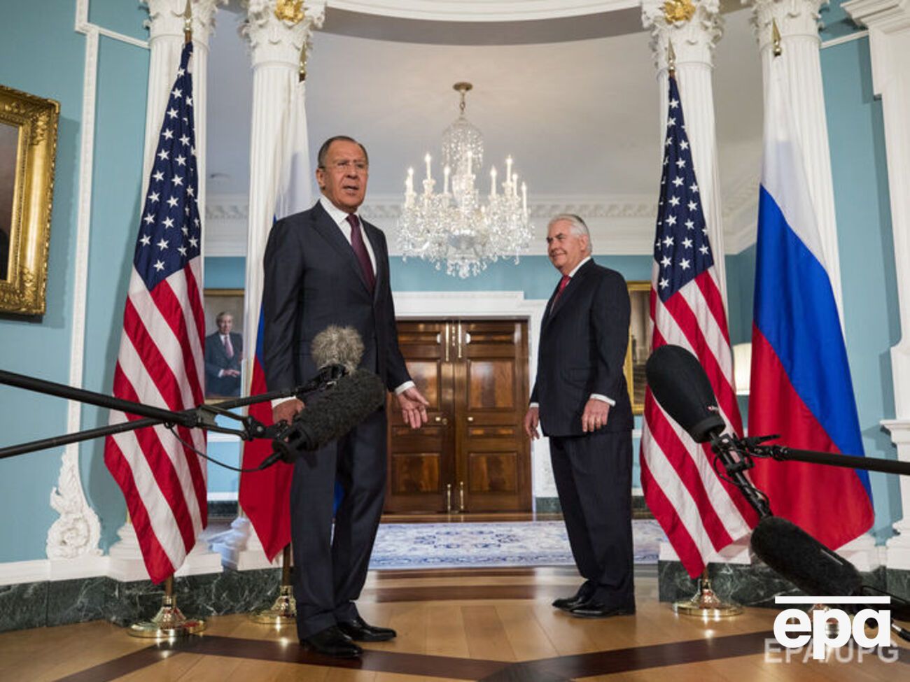 Лавров сьогодні зустрівся з Тіллерсоном