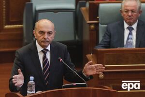 Парламент Косова визнав незадовільною роботу уряду Мустафи (на фото)