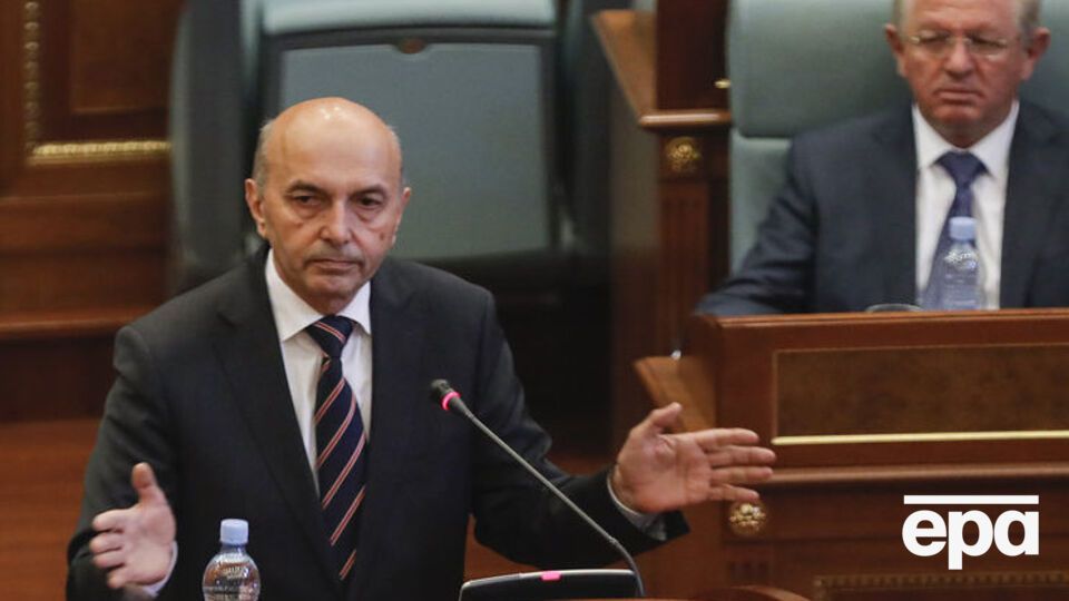 Парламент Косова визнав незадовільною роботу уряду Мустафи (на фото)