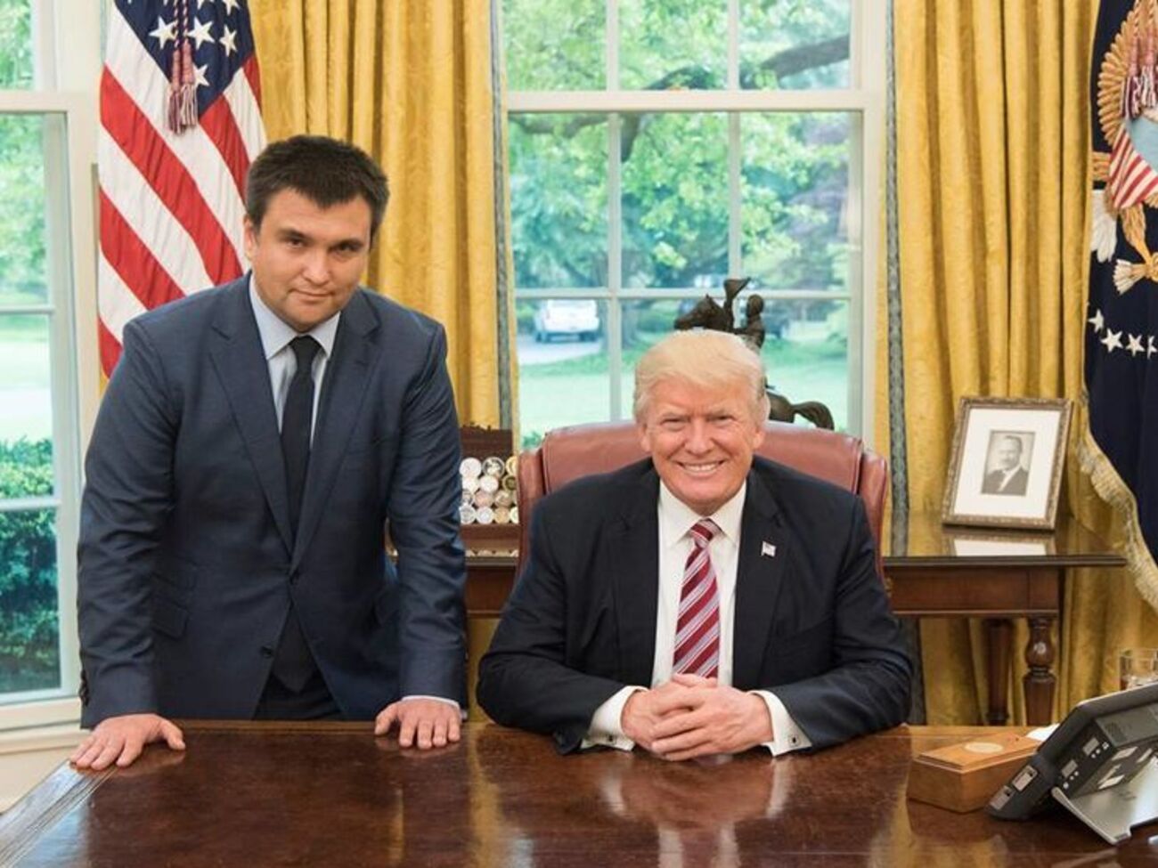 Клімкін зустрівся із Трампом