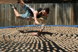 Стрибок тривав чотири секунди