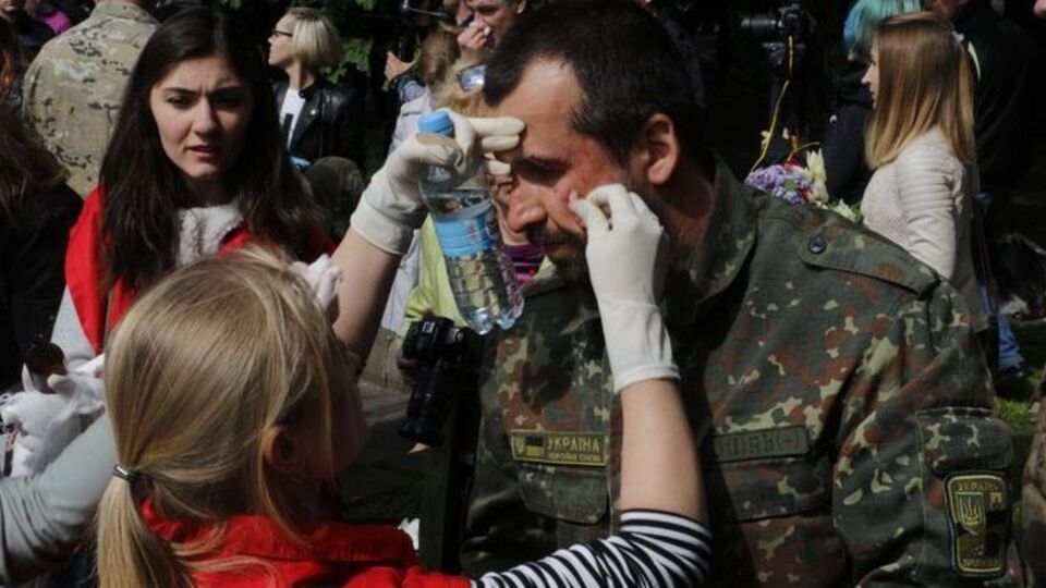9 мая в Днепре избили ветеранов АТО