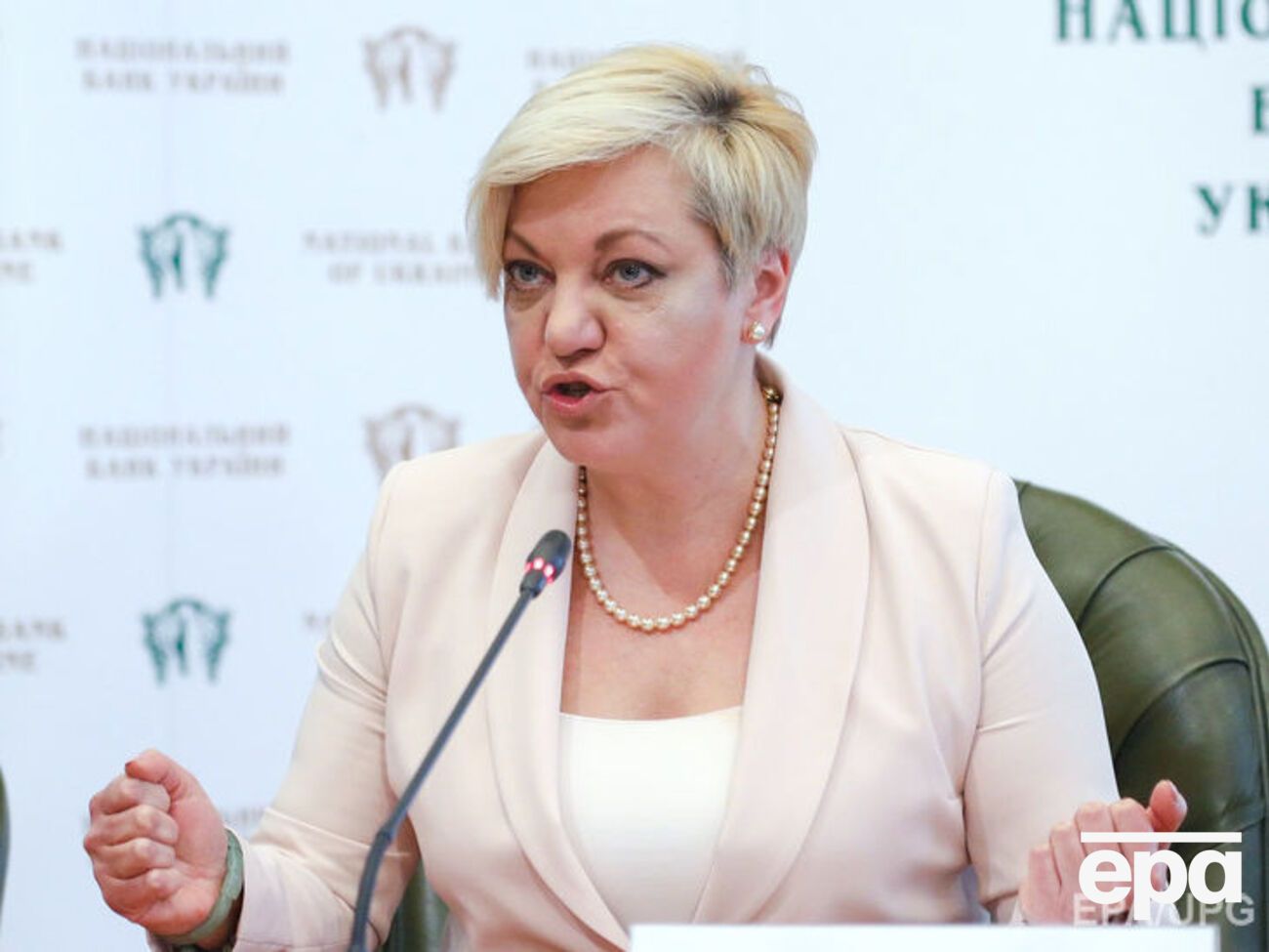 Гонтарева:&nbsp;Я действительно не привыкла сидеть дома, ничем не занимаясь