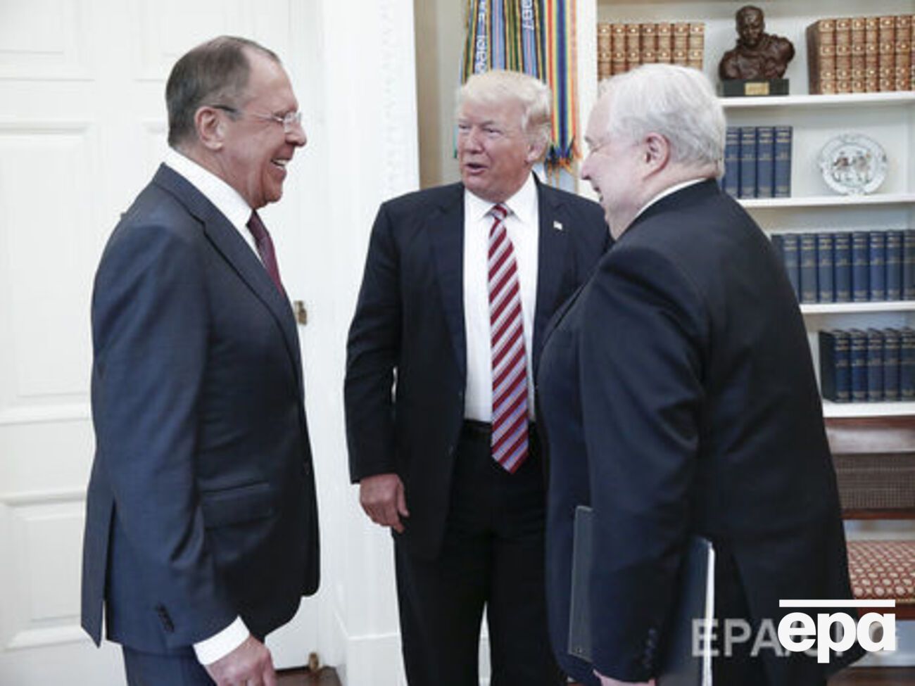 Трамп зустрівся з Лавровим 10 травня