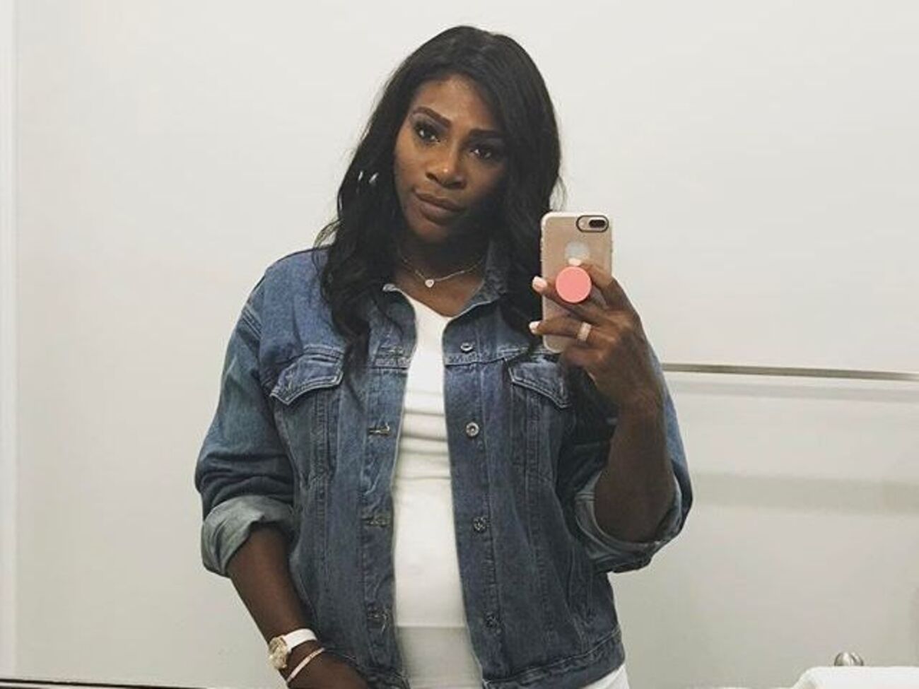 Вільямс продемонструвала живіт