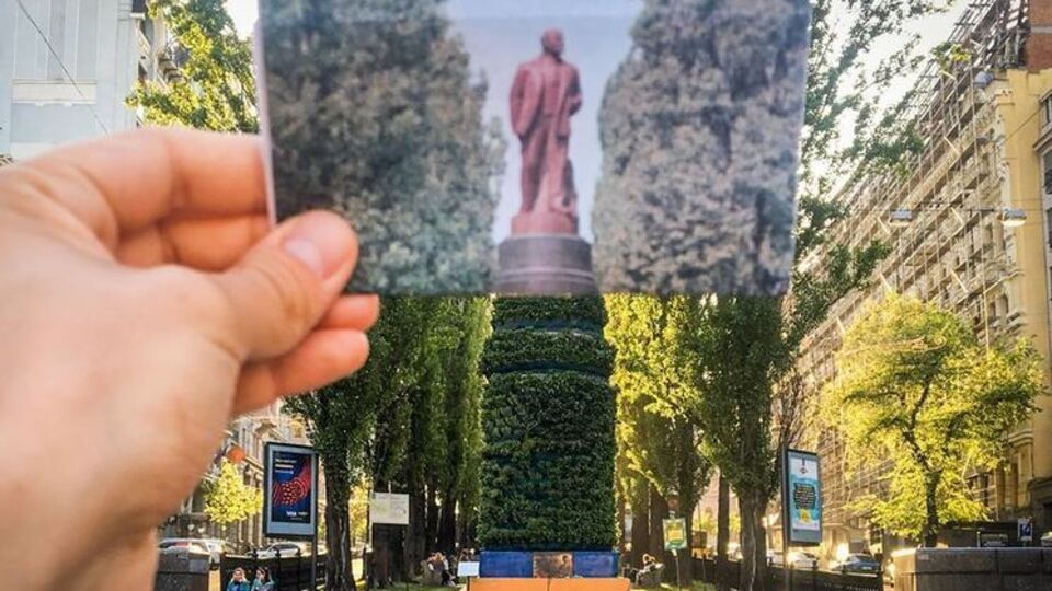 Инсталляцию на места памятника Ленину можно будет увидеть до 17 мая