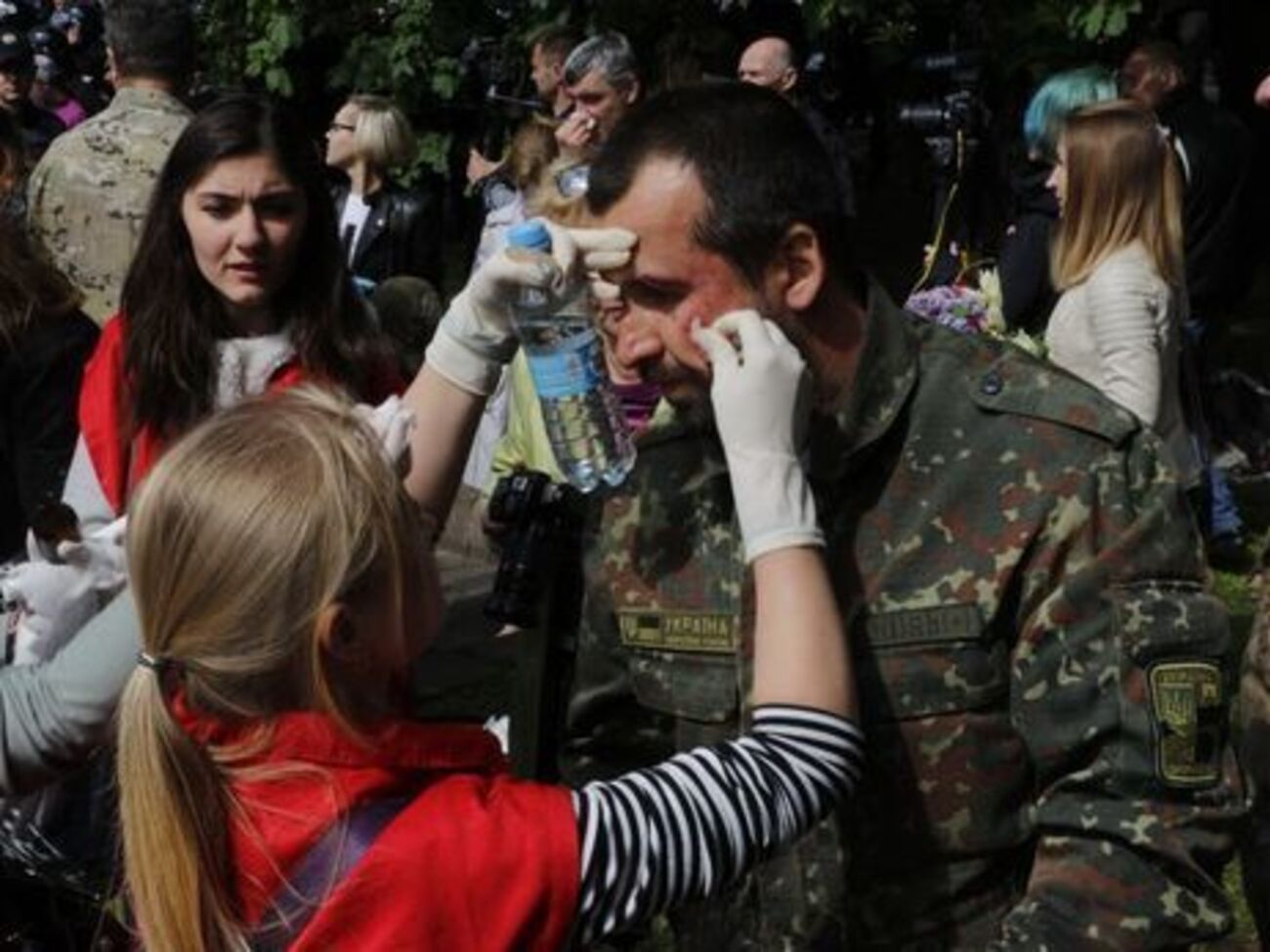 9 травня в Дніпрі побили ветеранів АТО