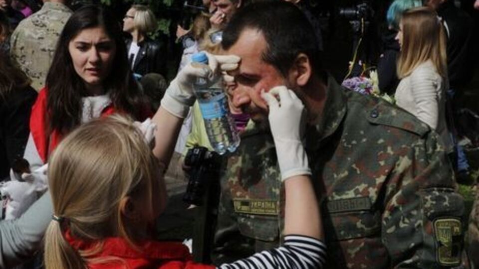 9 мая в Днепре избили ветеранов АТО