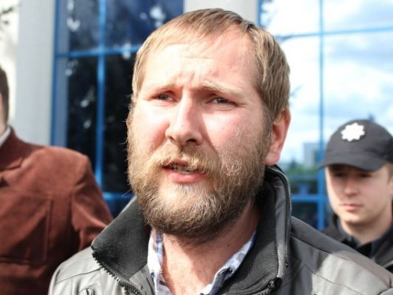 Місцева радіостанція повідомила, що акцію очолював київський активіст Юрій Клейнос
