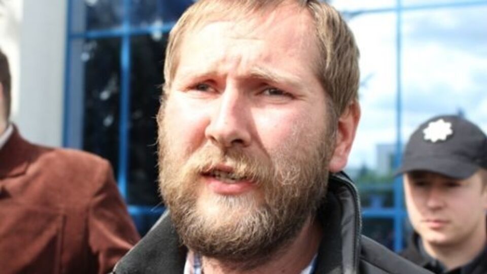 Місцева радіостанція повідомила, що акцію очолював київський активіст Юрій Клейнос