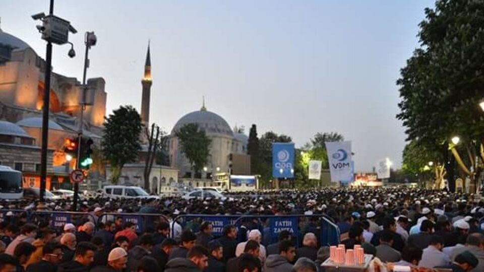 Заворушень біля Святої Софії не було