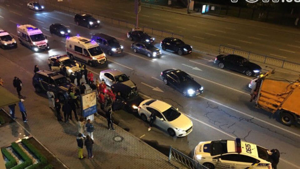 Аварія сталася на бульварі Лесі Українки
