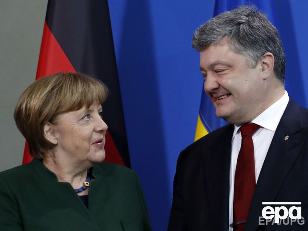 30 січня Порошенко вже зустрічався з Меркель у Берліні