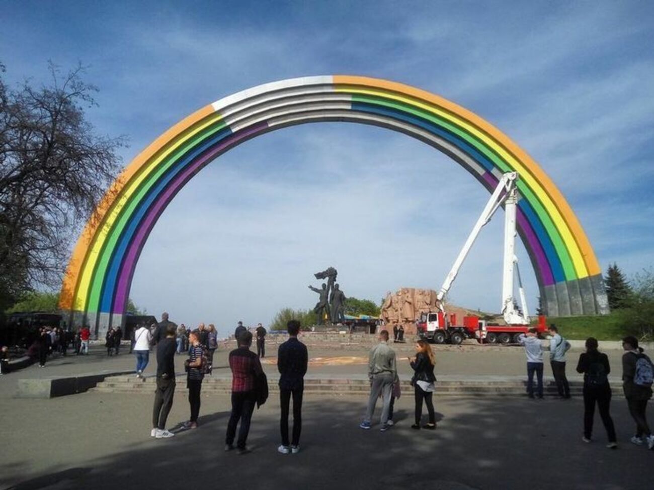 КГГА объявит новый конкурс на лучшее оформление Арки дружбы народов