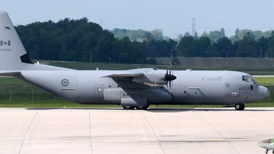 Місію виконають на канадському літаку спостереження C130-J