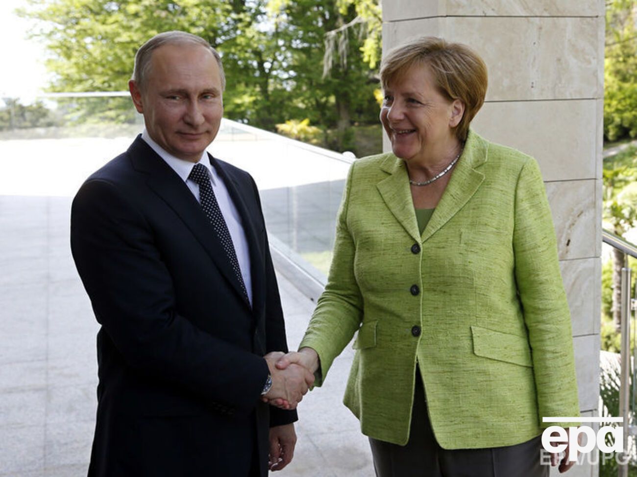 Меркель зустрілась із Путіним