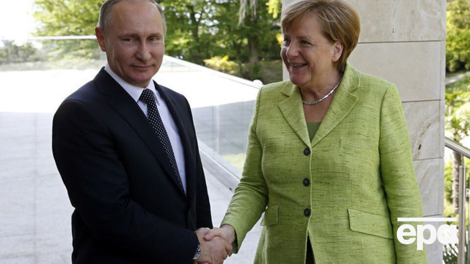 Меркель встретилась с Путиным