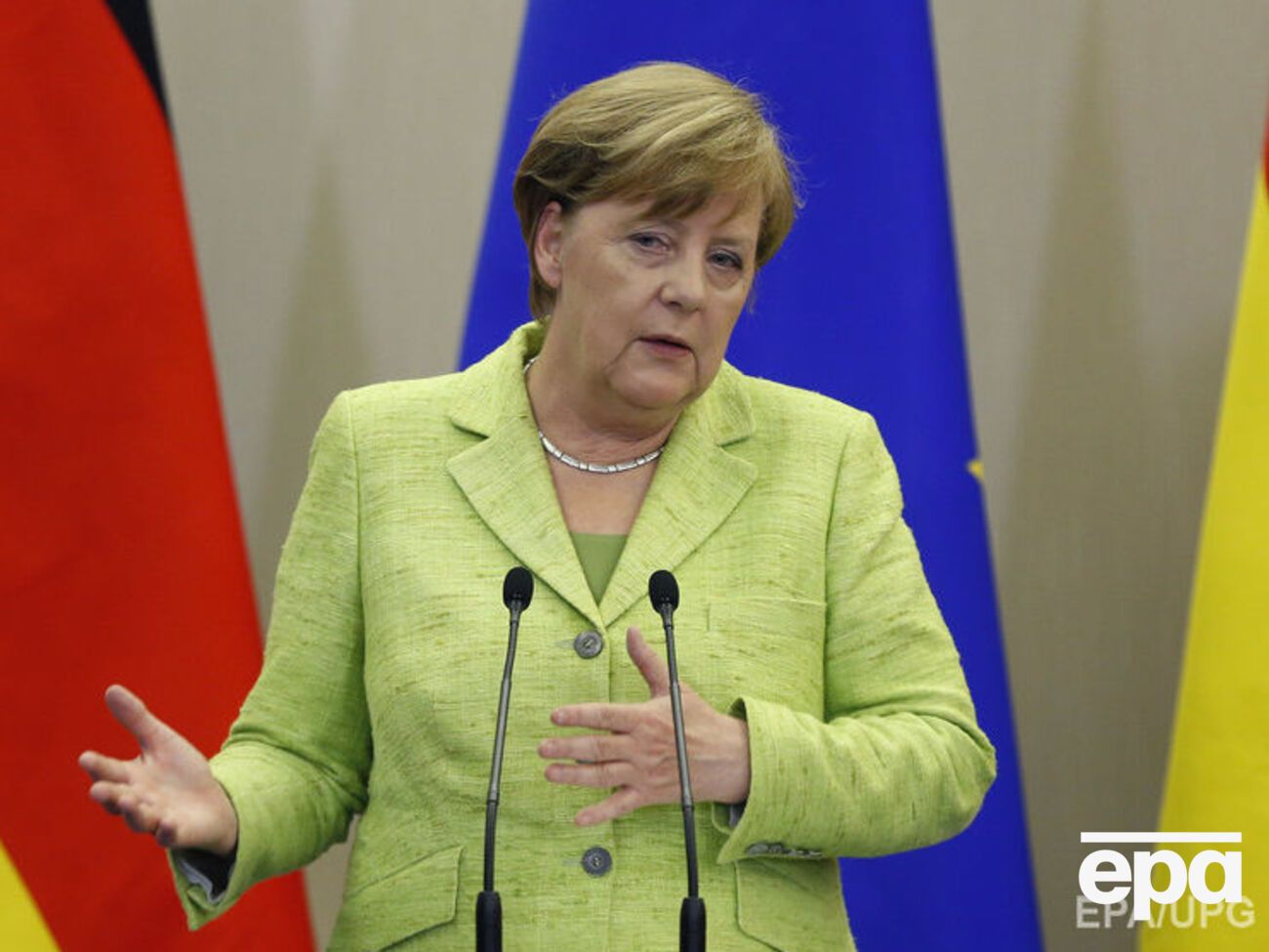 Меркель розповіла про умови зняття санкцій із Росії