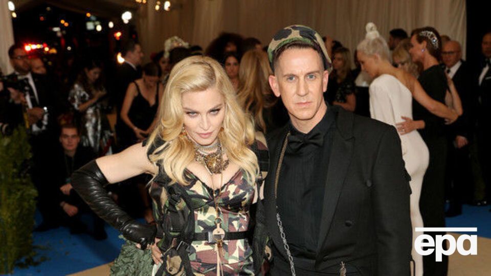 Мадонна пришла в сопровождении дизайнера Джереми Скотта