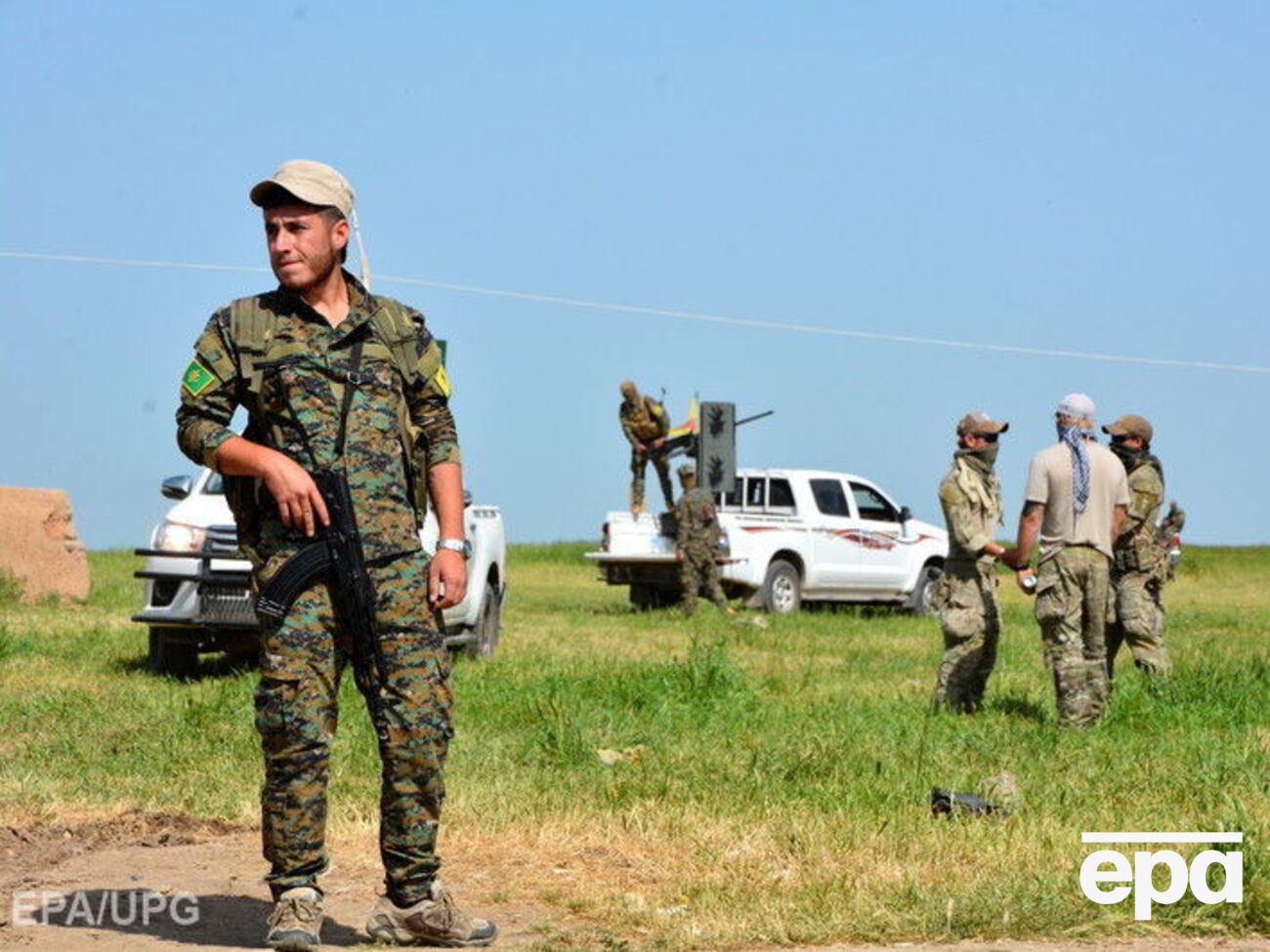 Боевики устроили нападение на территории, контролируемой курдами