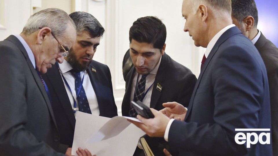 В Астані представники уряду та опозиційних сил Сирії зустрічаються за столом переговорів