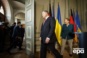 Порошенко и Меркель не комментировали ход и итоги переговоров
