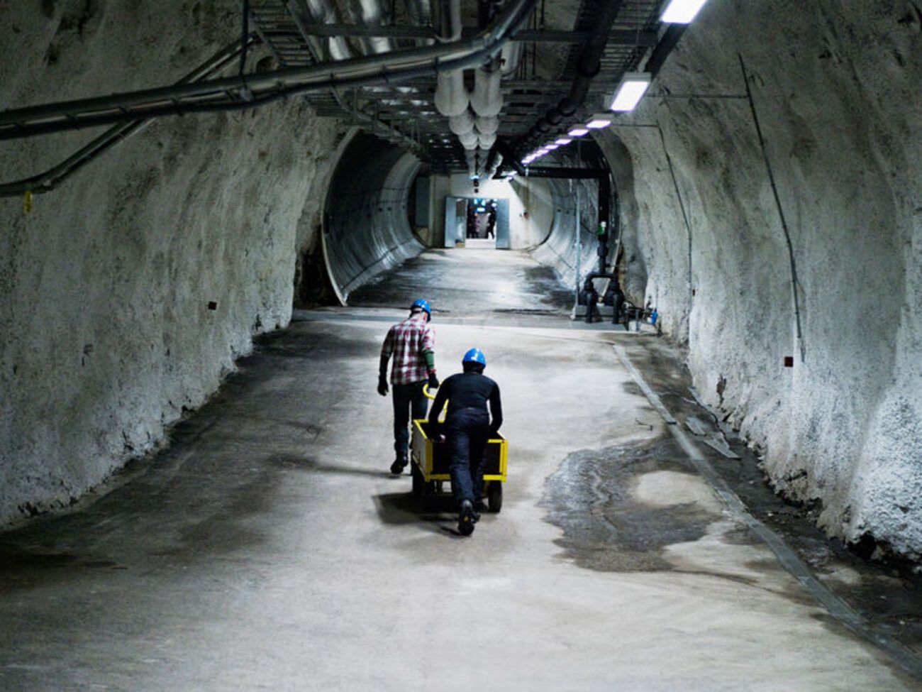 Всесвітнє сховище було збудоване в горах на Шпіцбергені за 800 кілометрів від Північного полюса