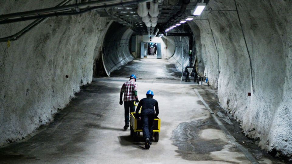 Всесвітнє сховище було збудоване в горах на Шпіцбергені за 800 кілометрів від Північного полюса