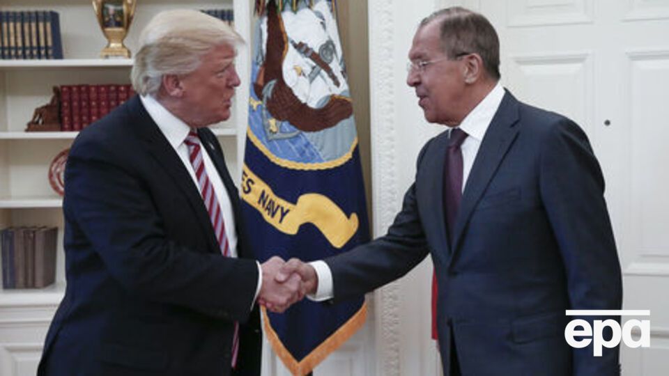 Зустріч Трампа з Лавровим відбулася 10 травня