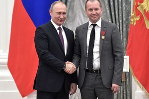 Миронов звернувся до Путіна під час церемонії нагородження