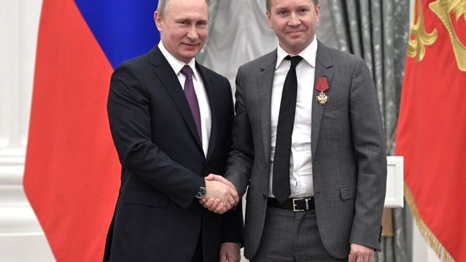 Миронов обратился к Путину во время церемонии награждения
