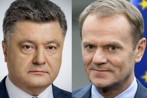 Порошенко і Туск обговорили продовження санкцій проти РФ