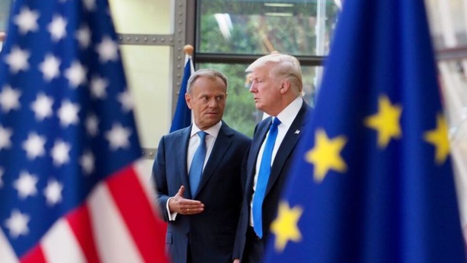 Туск зустрів Трампа у Брюсселі