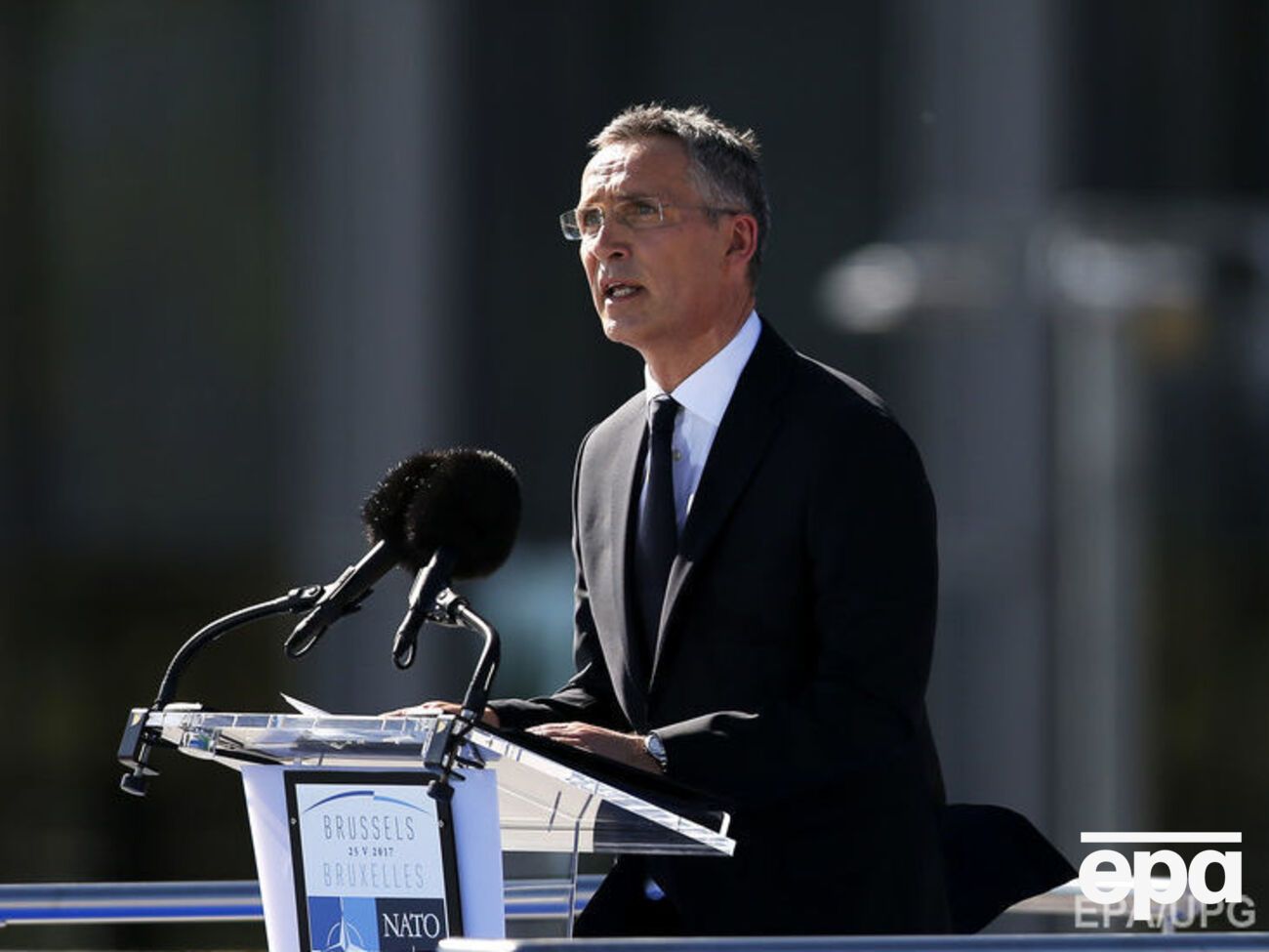 Столтенберг говорив про підтримку Мінських угод