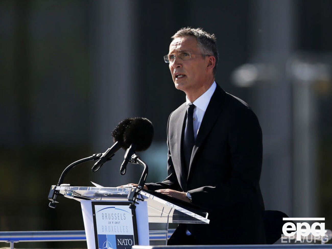 Столтенберг назвал присоединение к коалиции "мощным политическим сигналом"