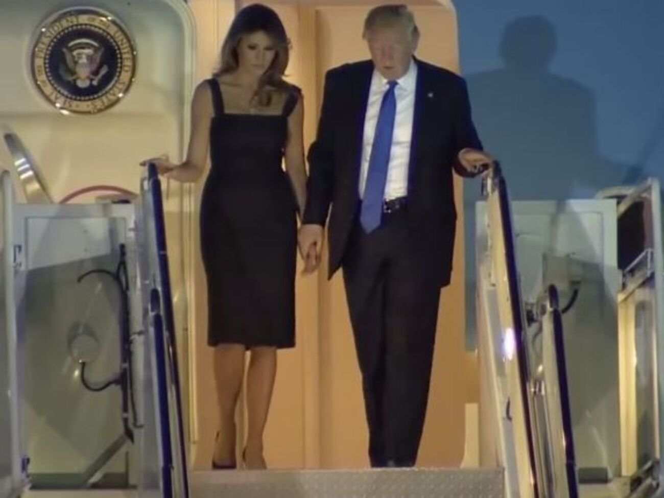 Меланія та Дональд Трамп прибули у Таорміну