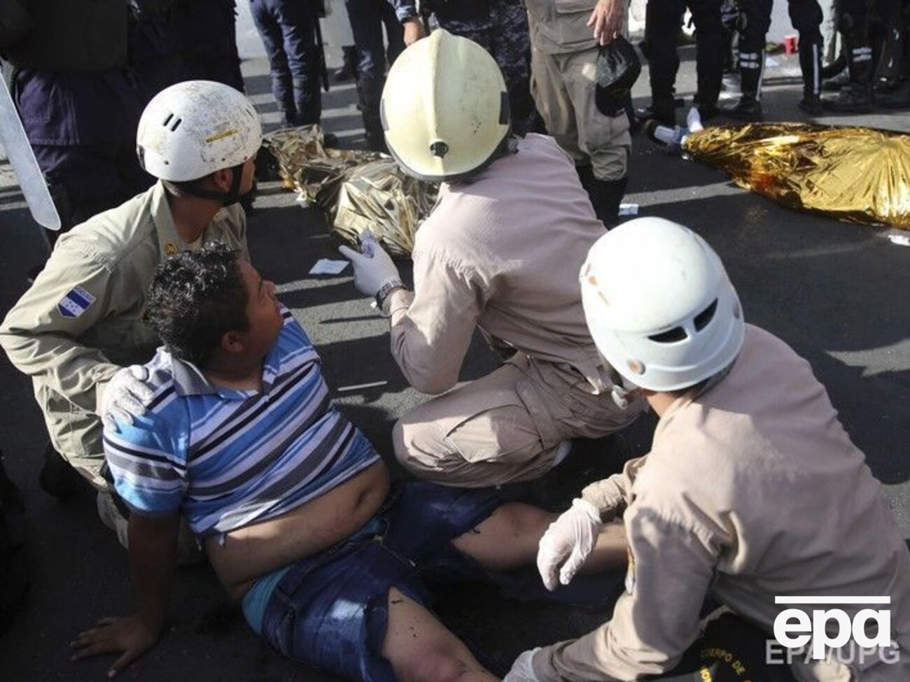 В давке в Гондурасе были травмированы дети