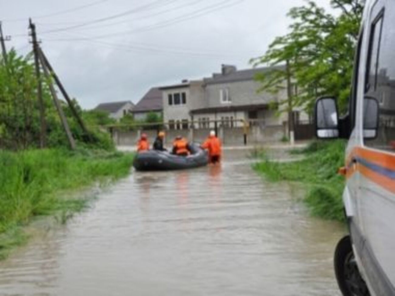 В Ставропольском крае введен режим чрезвычайной ситуации из-за подъема воды в Отказненском водохранилище