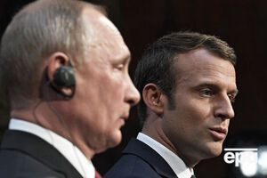 Макрон не уточнил, упоминал ли фамилию Сущенко на переговорах с Путиным