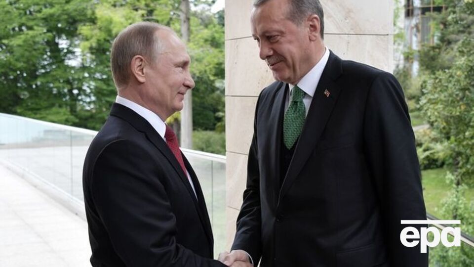 Путін зустрів Ердогана в Сочі